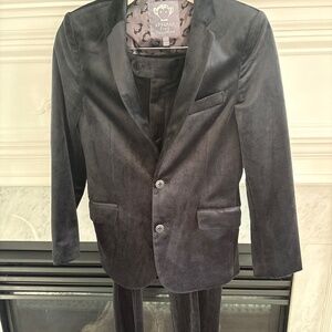 Boy’s Velvet Suit with Accessories